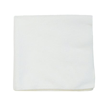 Golden Star White Microfiber Cloth 300 GMS, 16, PK36 MC1616WHT300-36PK